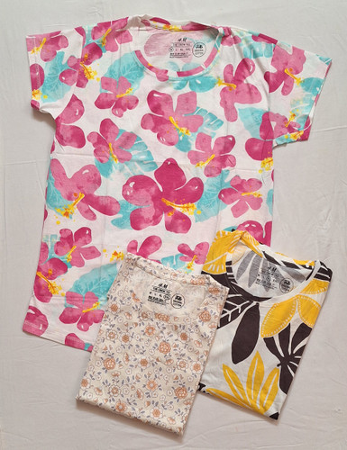 تیشرت تک نخ پنبه اچ اندام