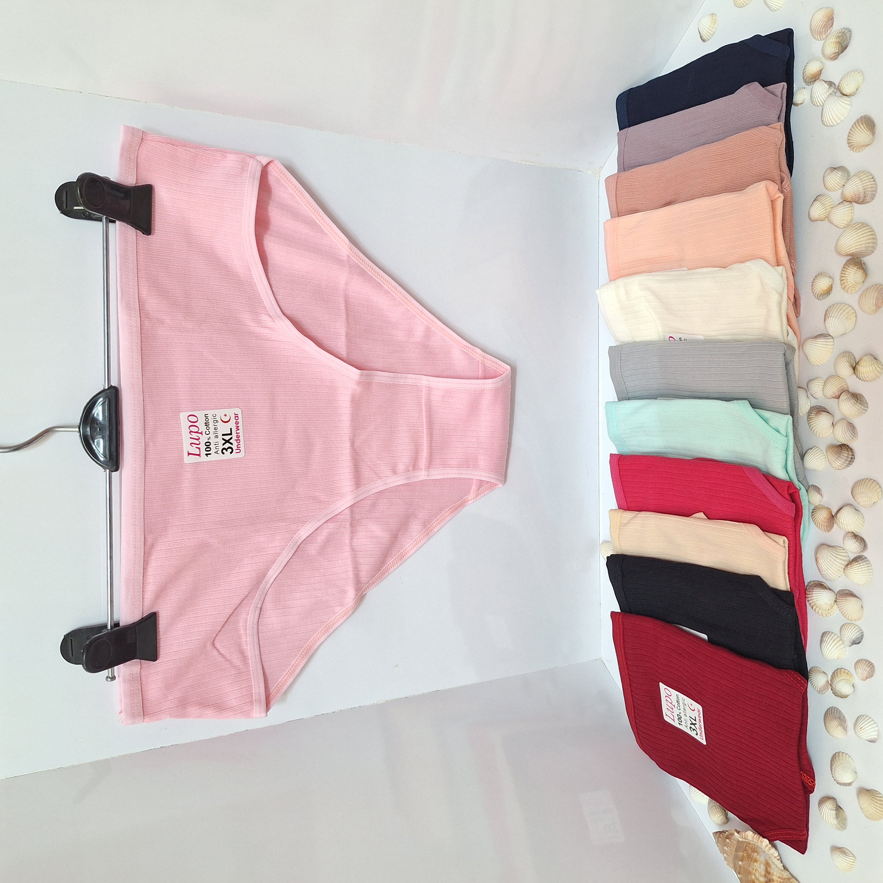شورت نخ پنبه ساده کبریتی ترک سایز 3xl